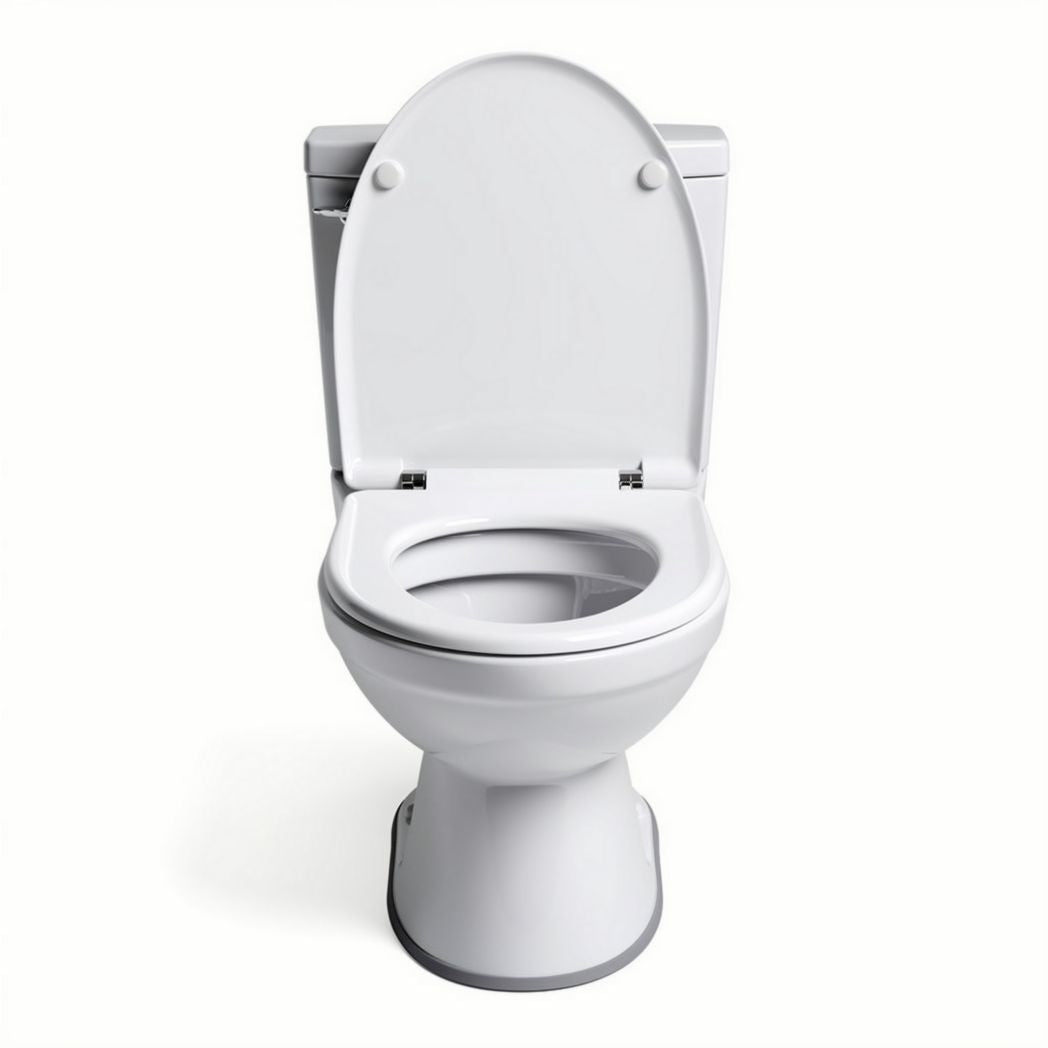 WC suspendu céramique blanche dimensions 70 x 40 x 40cm avec chasse d'eau intégrée