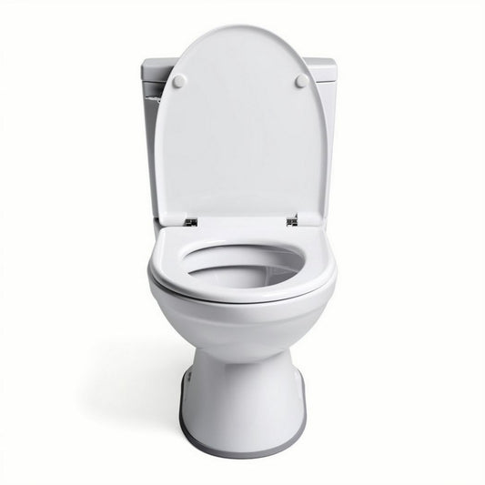 WC suspendu céramique blanche dimensions 70 x 40 x 40cm avec chasse d'eau intégrée