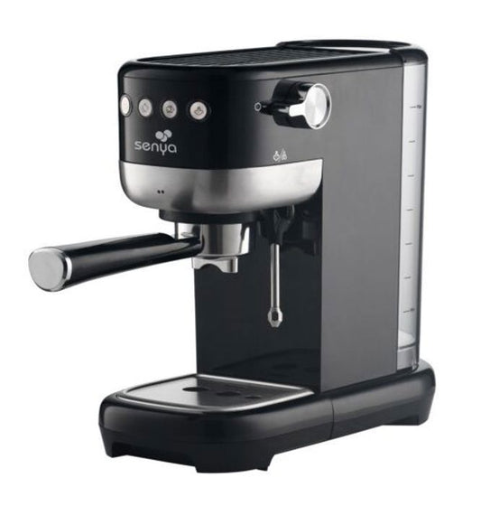 Machine à café Espresso - SENYA - Tasty Coffee - Noir - 20 bars - 1,1 L(Noire)