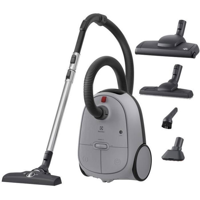 Electrolux Aspirateur traîneau avec sac Electrolux 600 EB61A6UG Urban Grey(Turbo brosse)