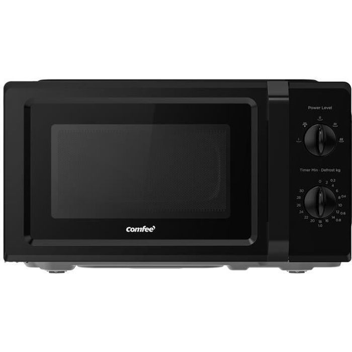 Micro-ondes pose libre - COMFEE CMO-MP012OC(BK) - Inverter - 6,2kg - L42,2 x P32,9 x H23,8 cm - 700W - 19L - Noir(Noir)