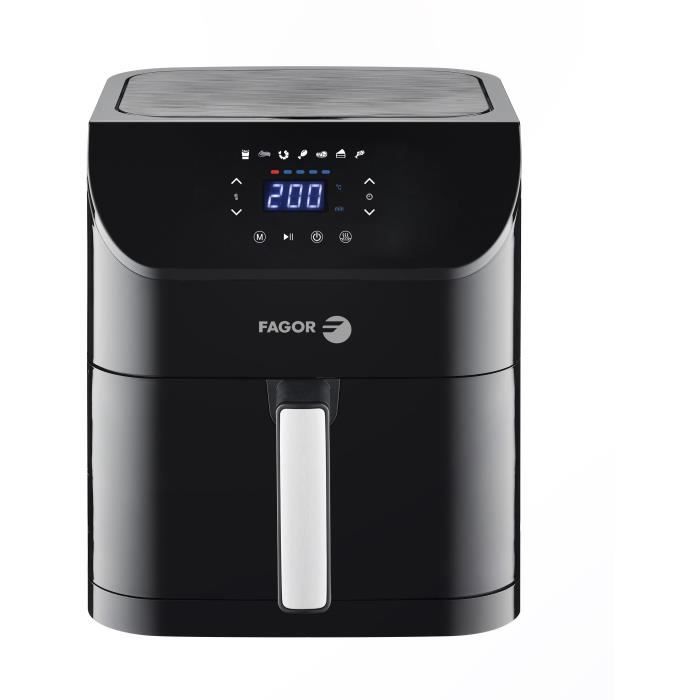 Friteuse sans huile FAGOR - Airfryer FGAF8L - Capacité 8L - 7 programmes de cuisson - 1800W(Capacité 8L)